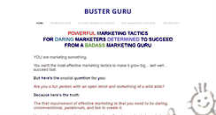 Desktop Screenshot of busterguru.com